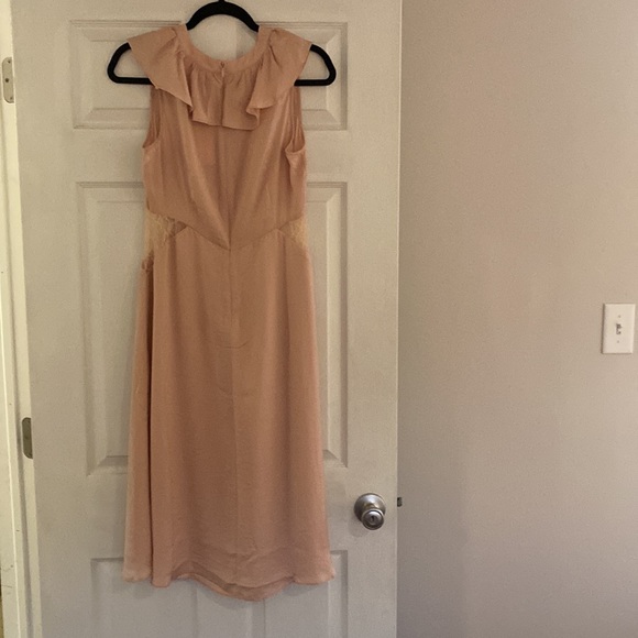 NWT Avec Les Filles Dress Pale Pink - Perfect Brunch Dress - Picture 2 of 3